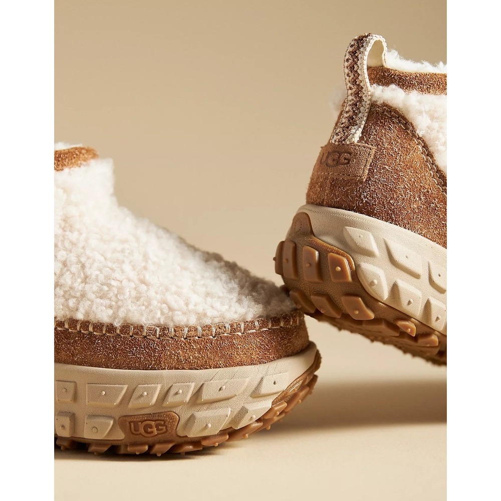 UGG VENTURE DAZE ULTRA MINI COZY NATURAL BOOT UNISEX US 6W CHESTNUT PLATFORM UGG - Picture 3 of 13
